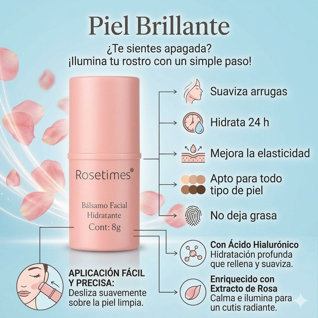 Bálsamo Facial Hidratante Antiarrugas